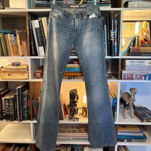 Miss Sixty Denim Flare Jeans in Blue